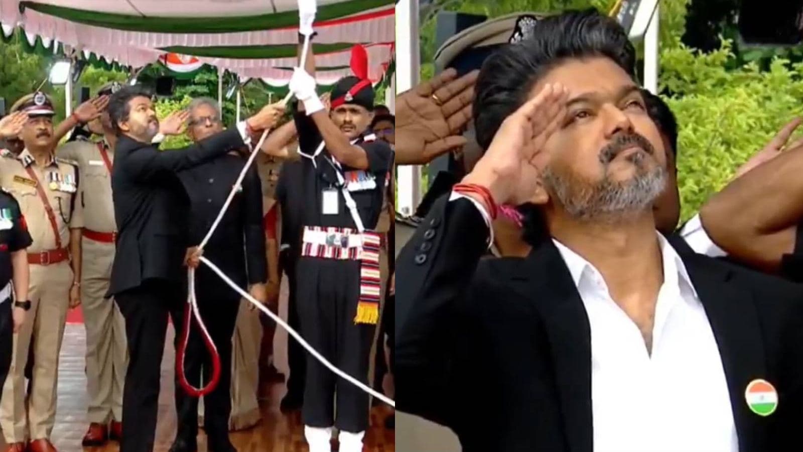Vijay Steers Tamil Nadu Towards Freedom, Trisha by His Side on Independence Day